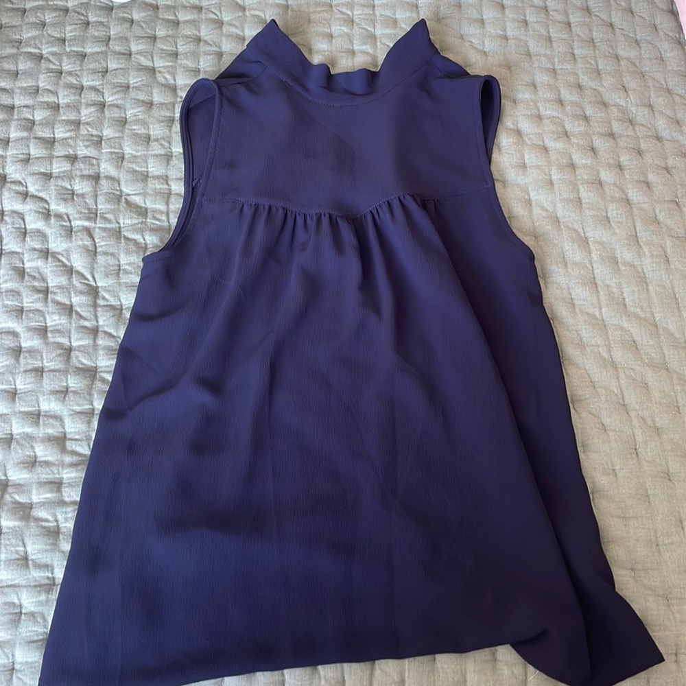 Navy pants store top, s